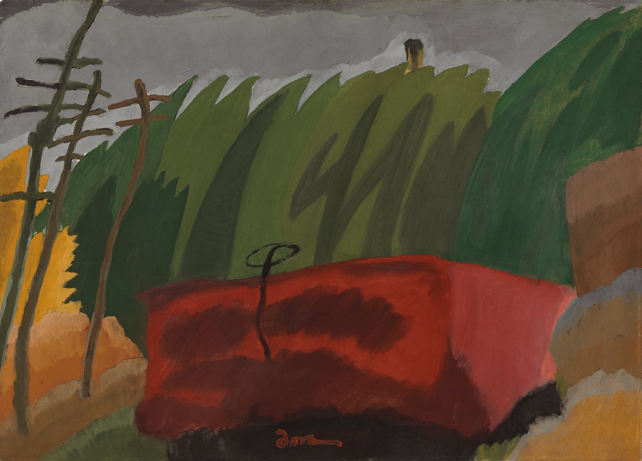 Güterwagen von Arthur Garfield Dove