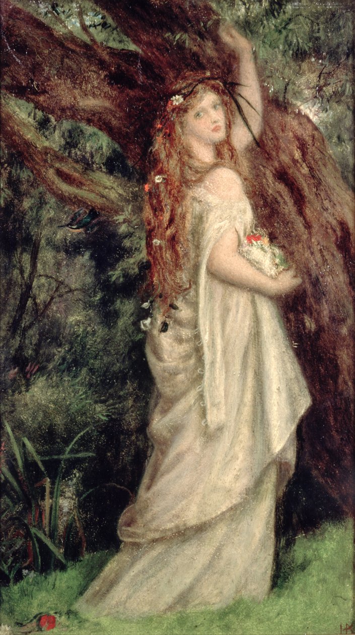 Ophelia von Arthur Hughes