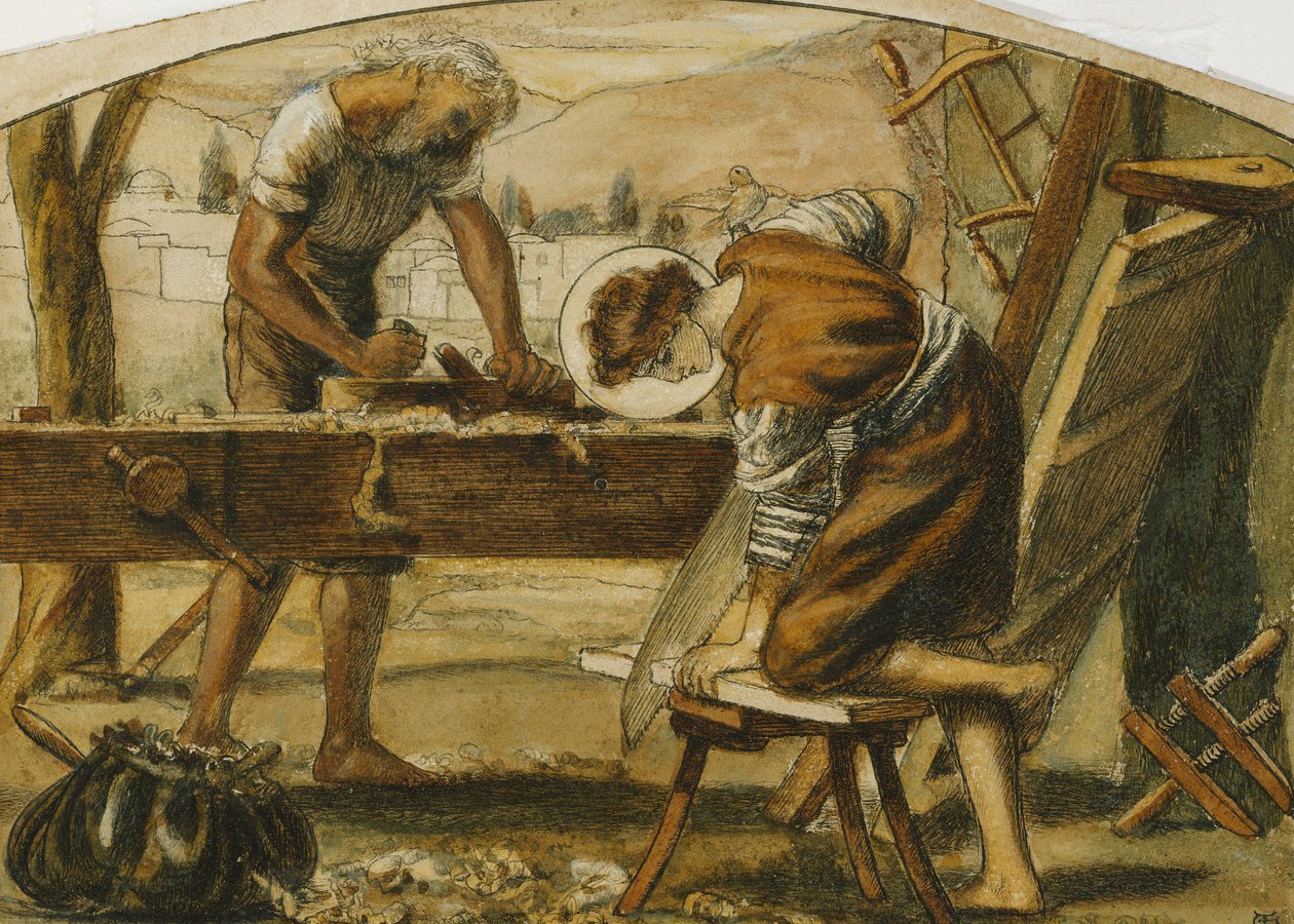 Der Zimmermann von Arthur Hughes
