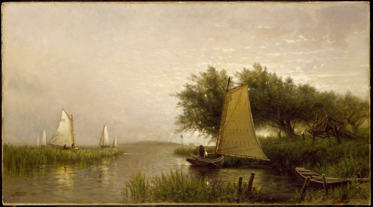 Am Synepuxent Bay, Maryland, 1876 von Arthur Quartley