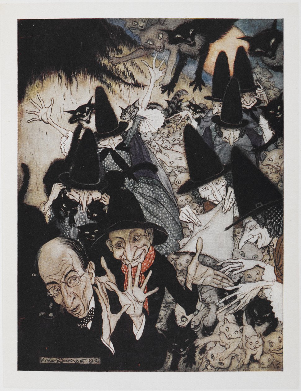 Als ich nach St. Ives ging von Arthur Rackham
