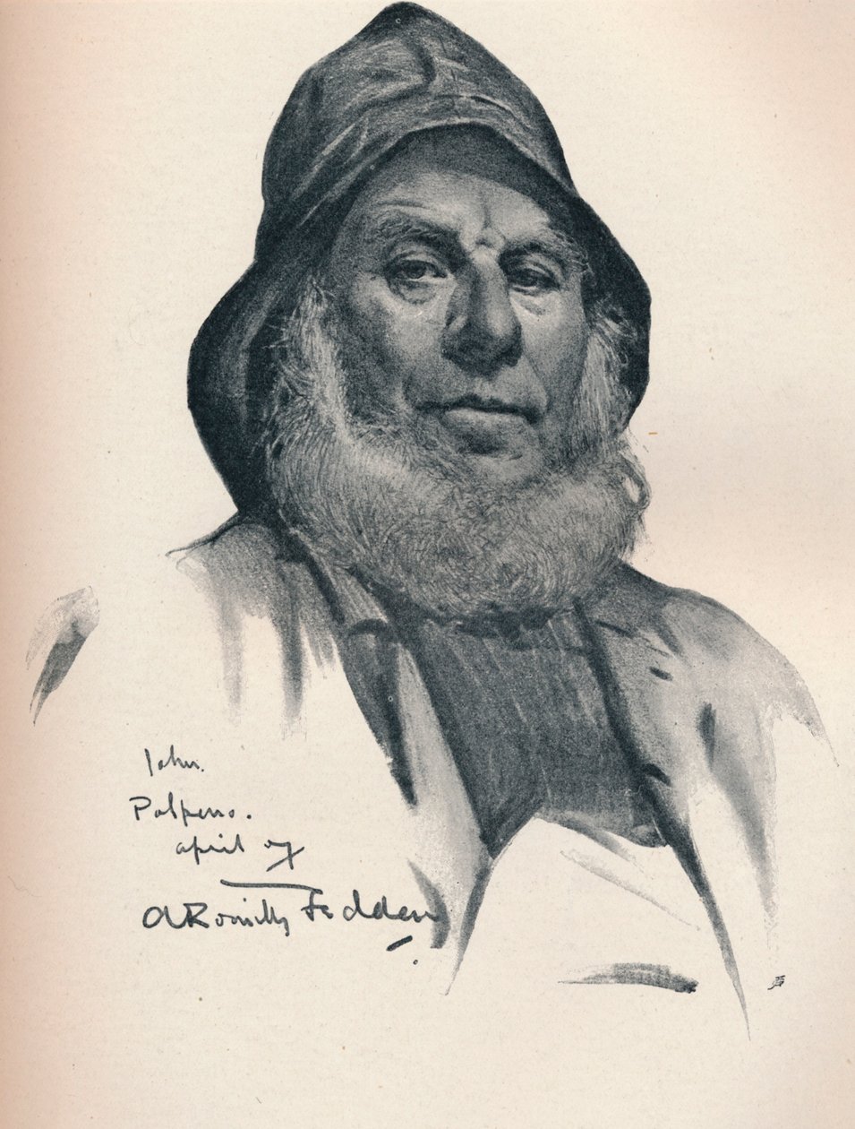 John, um 1900 von Arthur Romilly Fedden