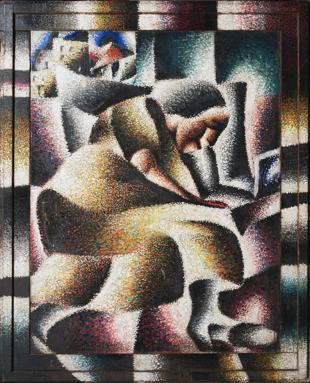 Eine Frau liest, 1920 von Arthur Segal