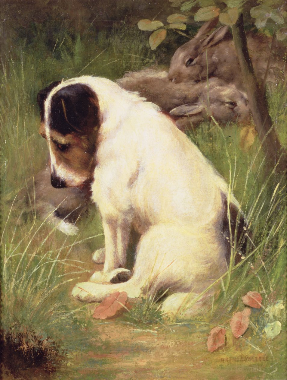 Nach einem harten Jagdtag von Arthur Wardle