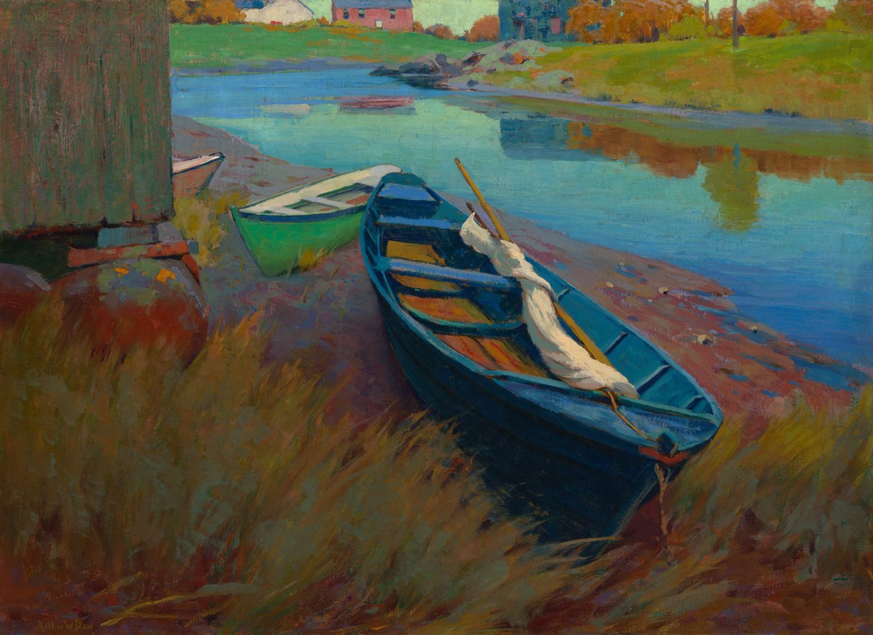 Boote in Ruhe von Arthur Wesley Dow