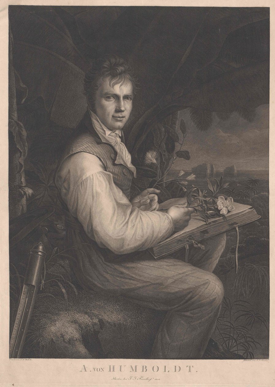 Alexander baron von Humboldt von Artist Unknown