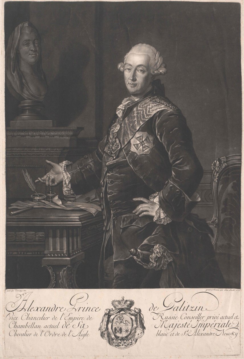 Alexander Graf Galitzin von Artist Unknown