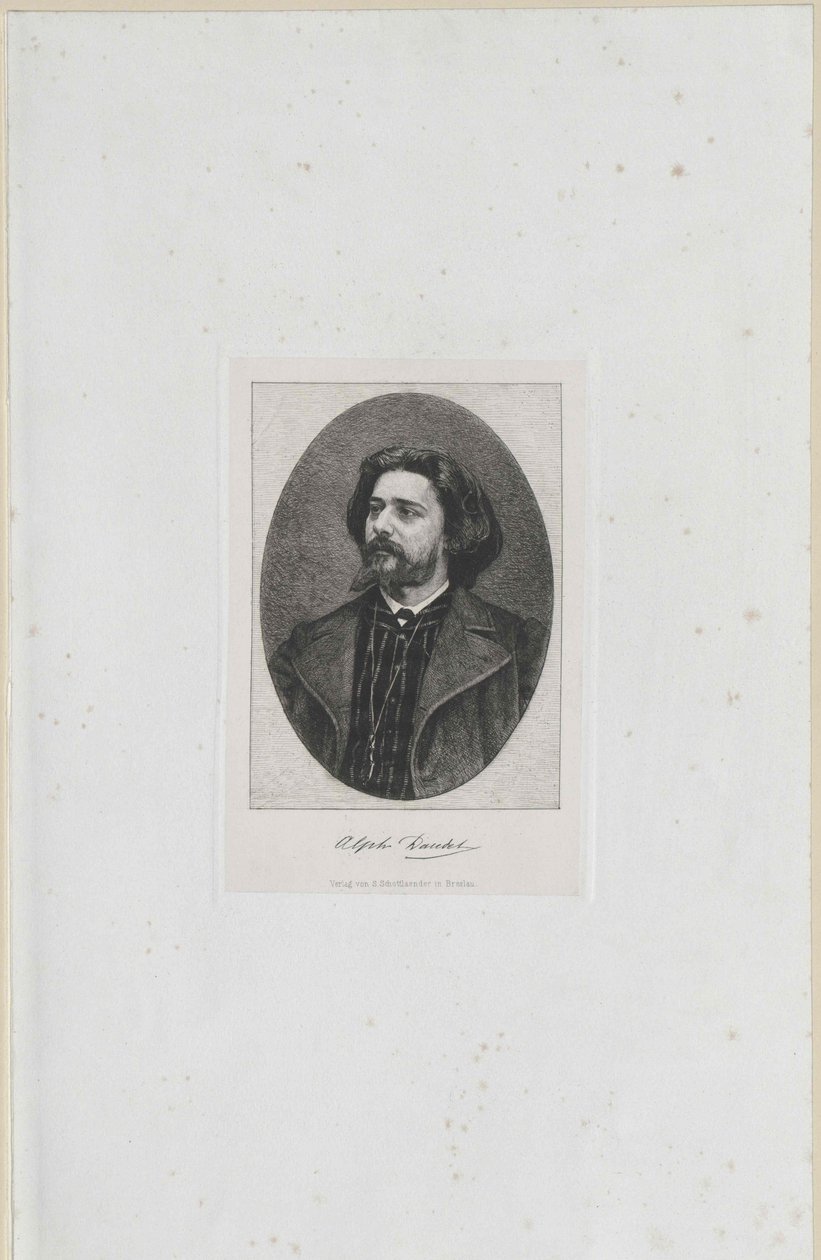 Alphonse Daudet von Artist Unknown
