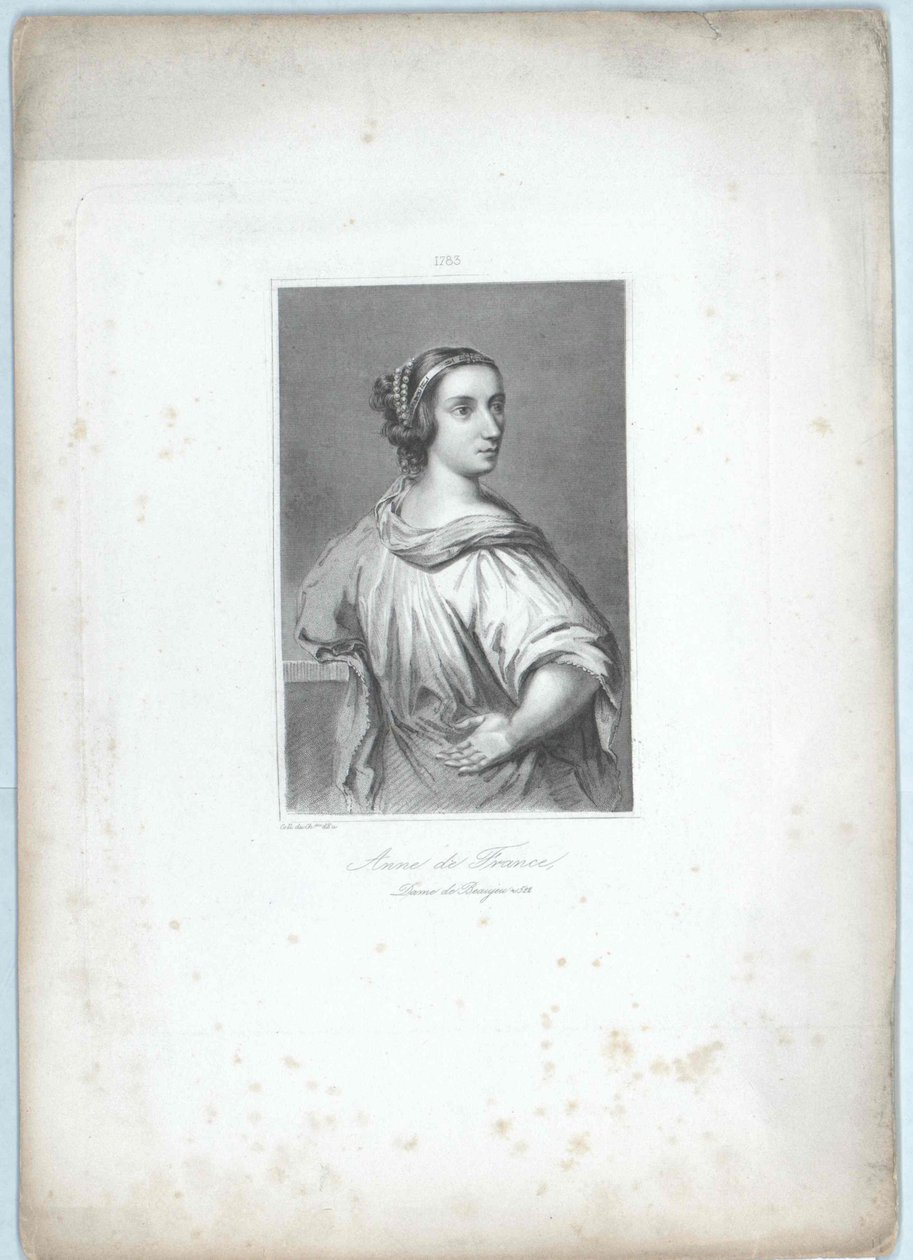 Anna von Bretagne von Artist Unknown