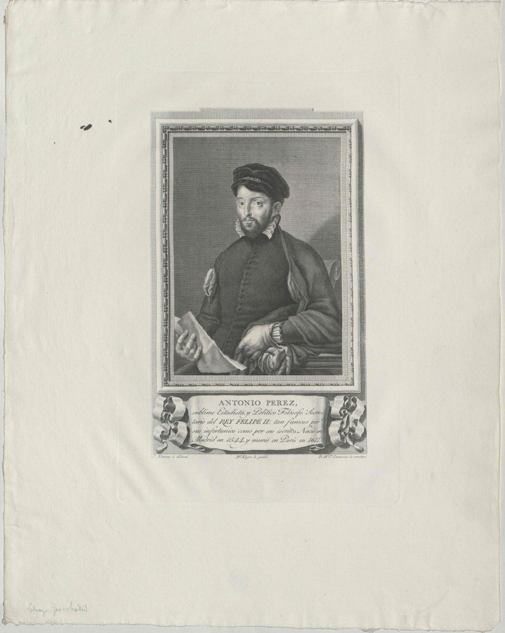 Antonio Perez von Artist Unknown