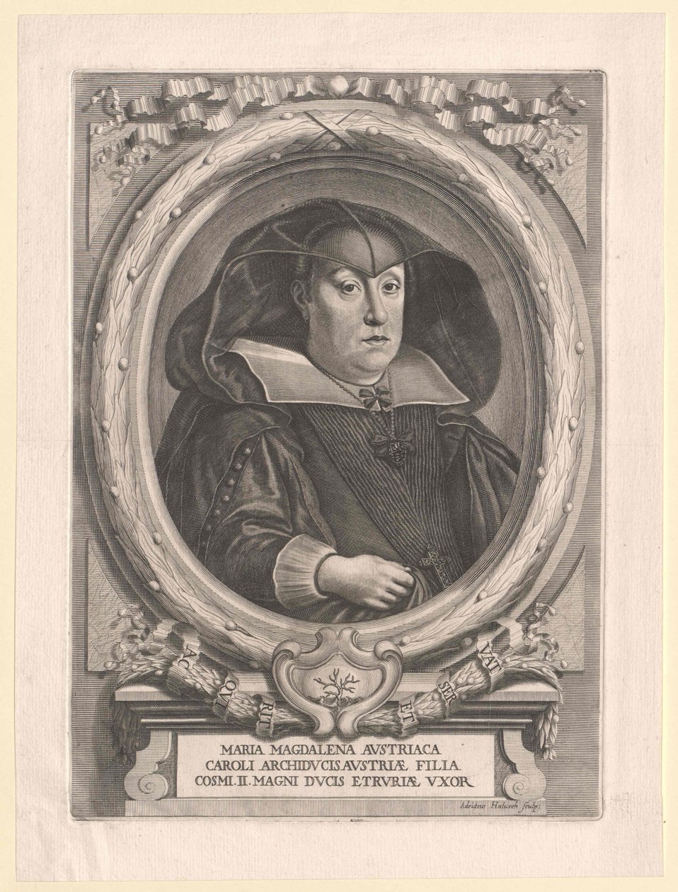 Erzherzogin von Österreich Maria Magdalena von Artist Unknown