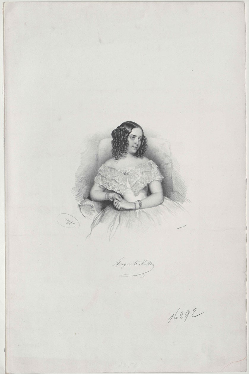 Auguste Mill von Artist Unknown