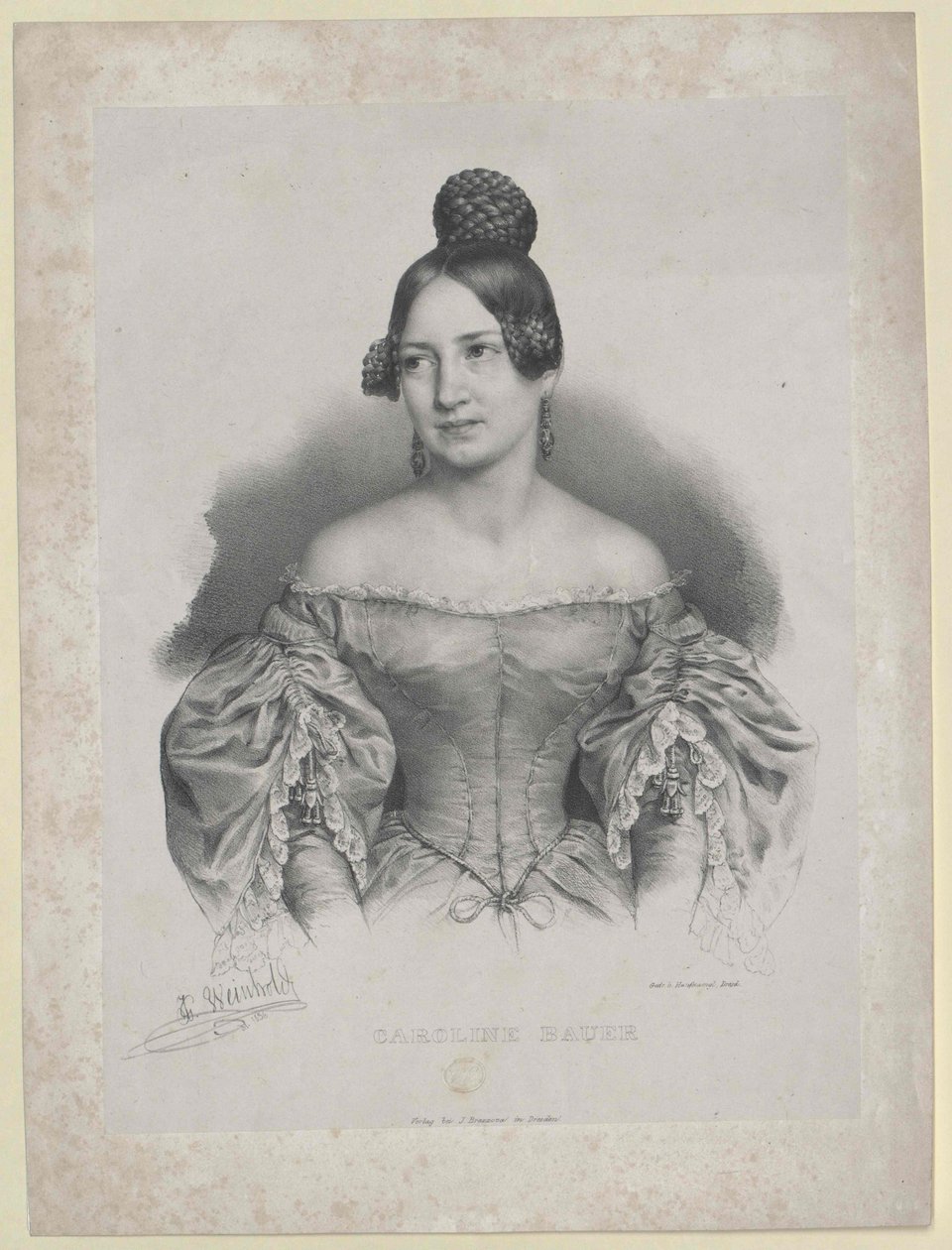 Caroline Bauer von Artist Unknown