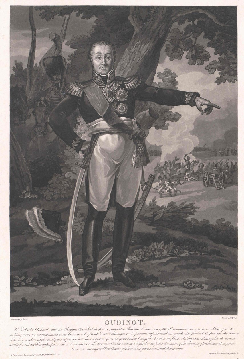Charles Nicolas Herzog von Reggio Oudinot von Artist Unknown
