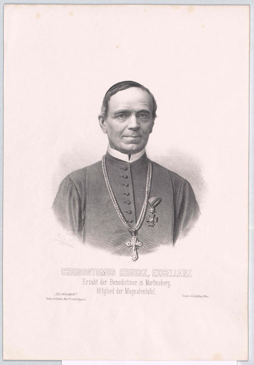 Chrysostomus Kruesz von Artist Unknown