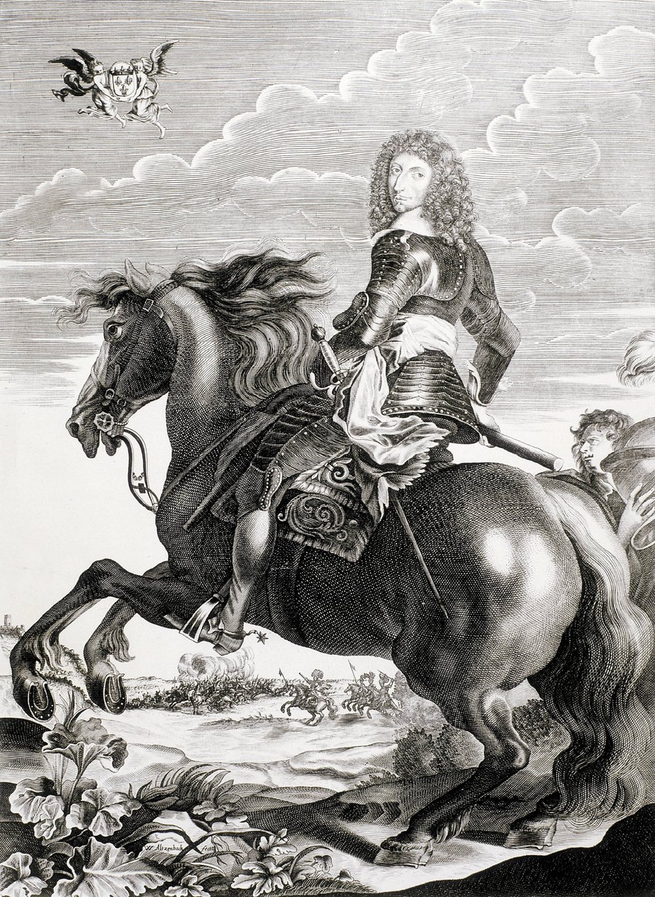 Louis II. de Bourbon, 4. Prinz von Condé (1621-1686) von Artist Unknown
