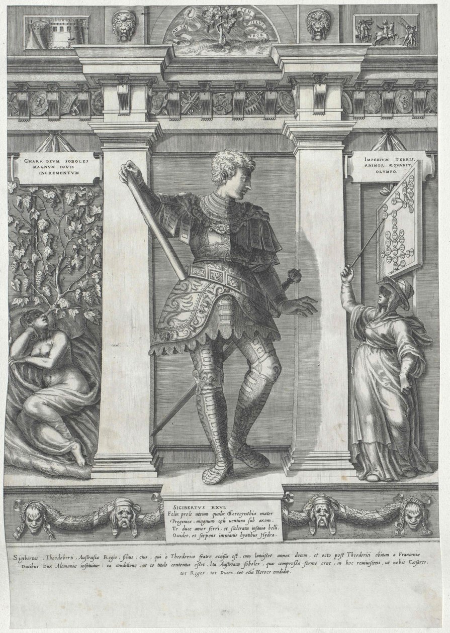 Graf von Habsburg Sigebert von Artist Unknown