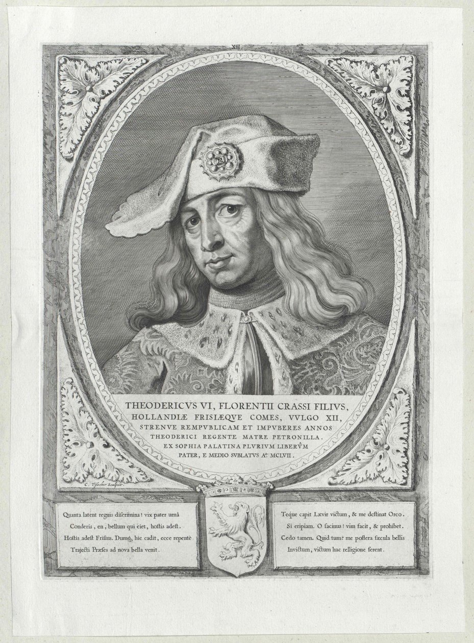 Graf von Holland Dietrich VI von Artist Unknown