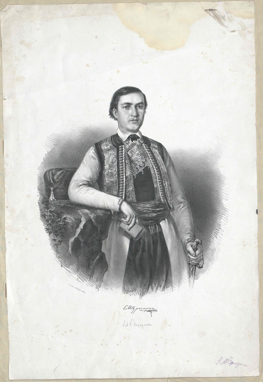 Graf von Montenegro Danilo I von Artist Unknown