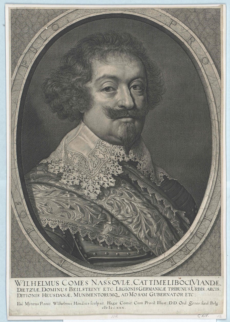 Graf von Nassau-Siegen Wilhelm von Artist Unknown