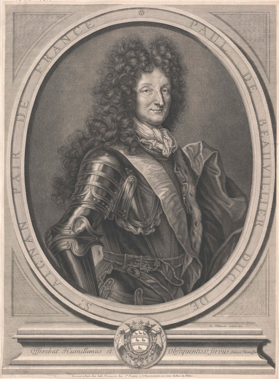 Herzog von Saint-Aignan Beauvilliers von Artist Unknown