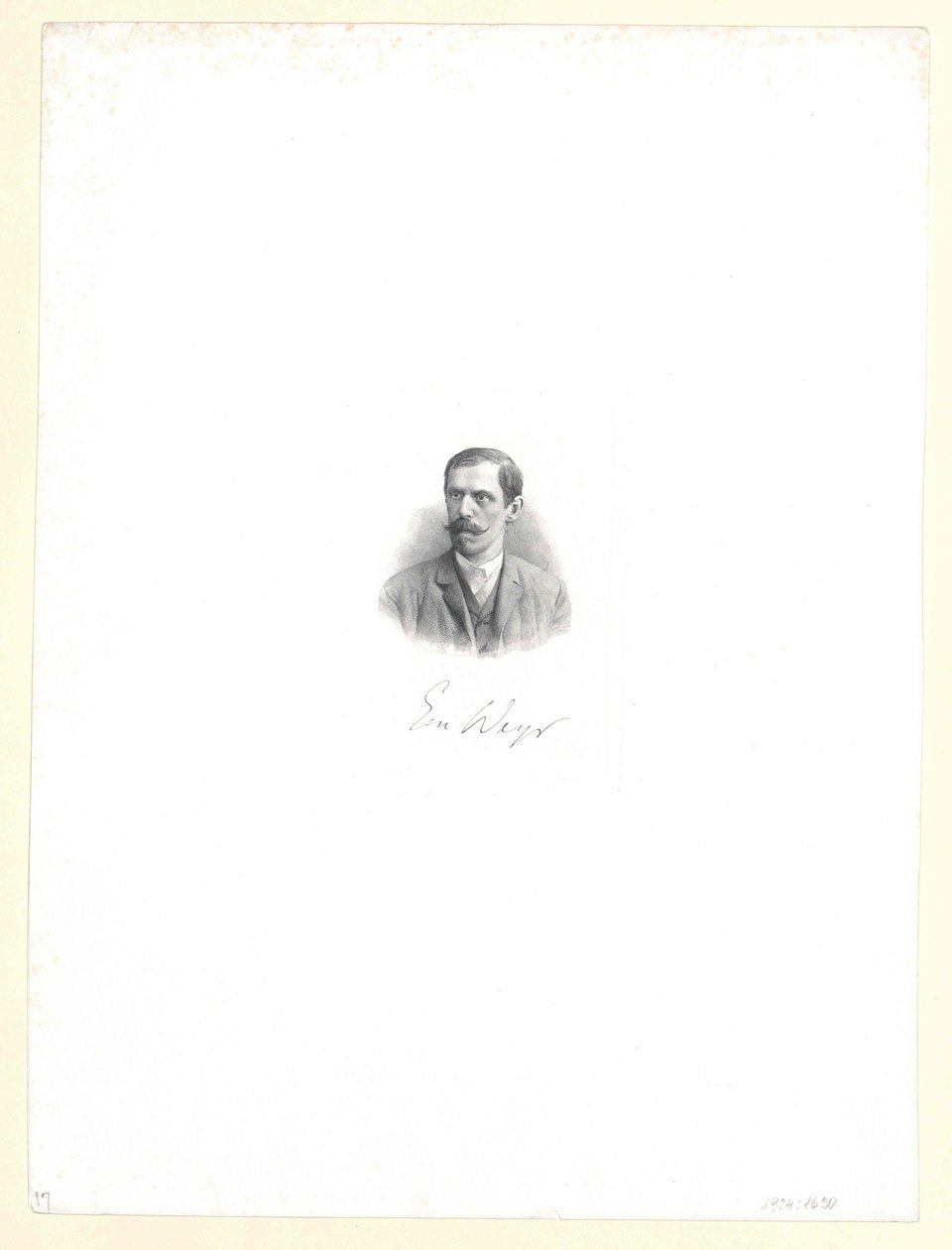 Emil Weyr von Artist Unknown