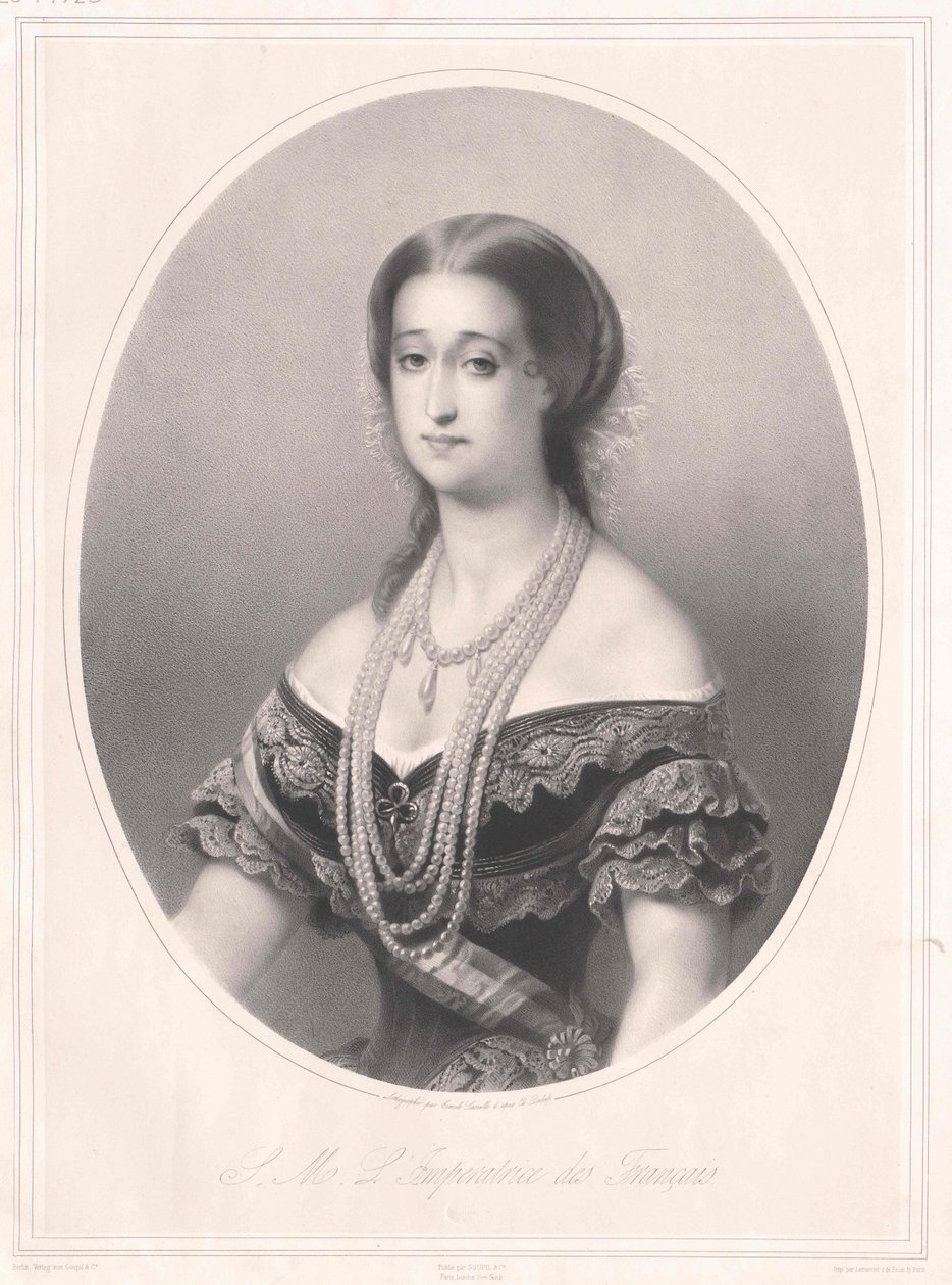 Kaiserin von Frankreich Eugénie von Artist Unknown
