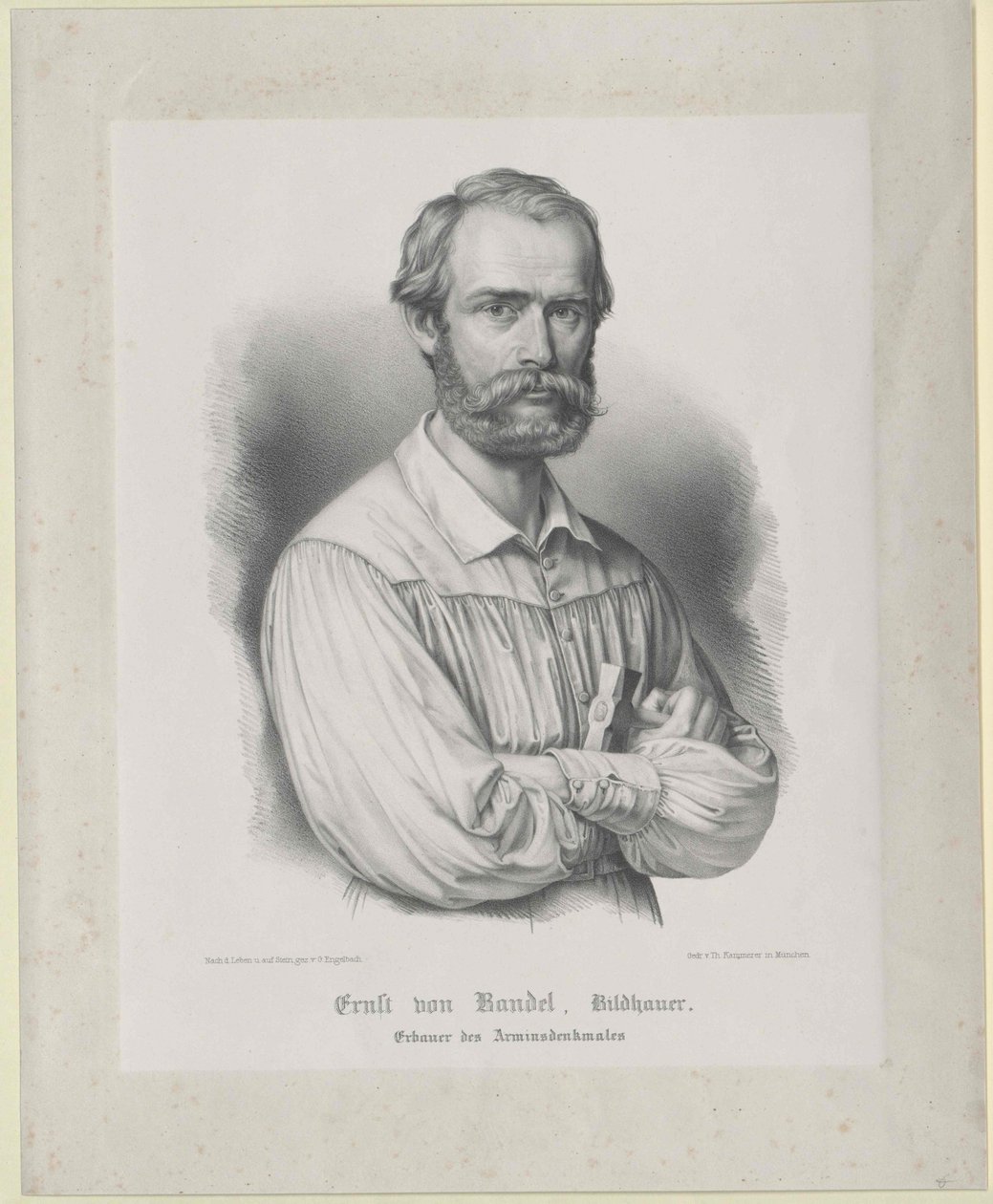 Ernst von Bandel von Artist Unknown