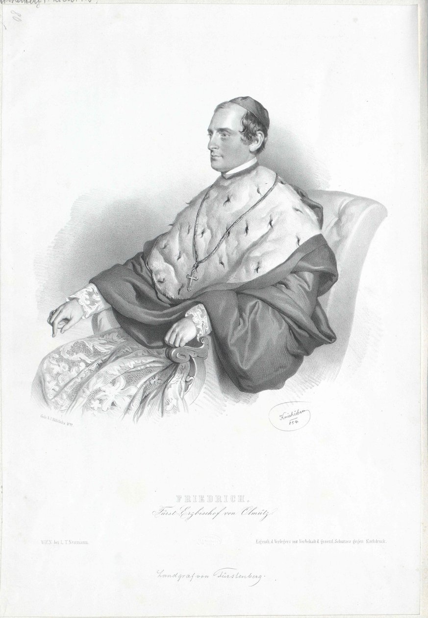 Friedrich Egon Landgraf von Fürstenberg von Artist Unknown
