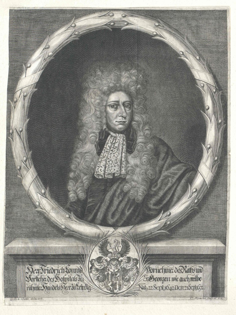 Friedrich Conrad (Druck) von Artist Unknown