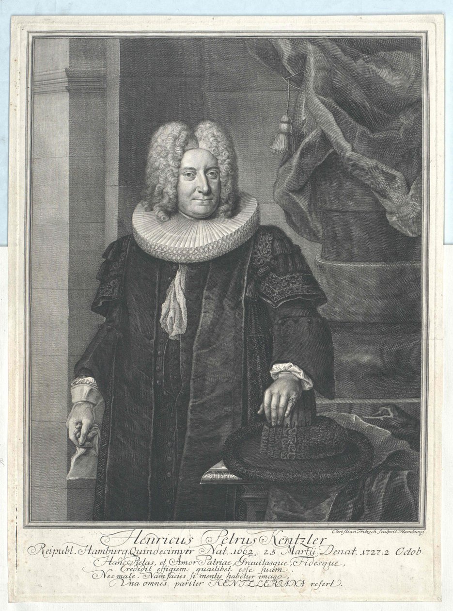 Henry Peter Kentzler von Artist Unknown