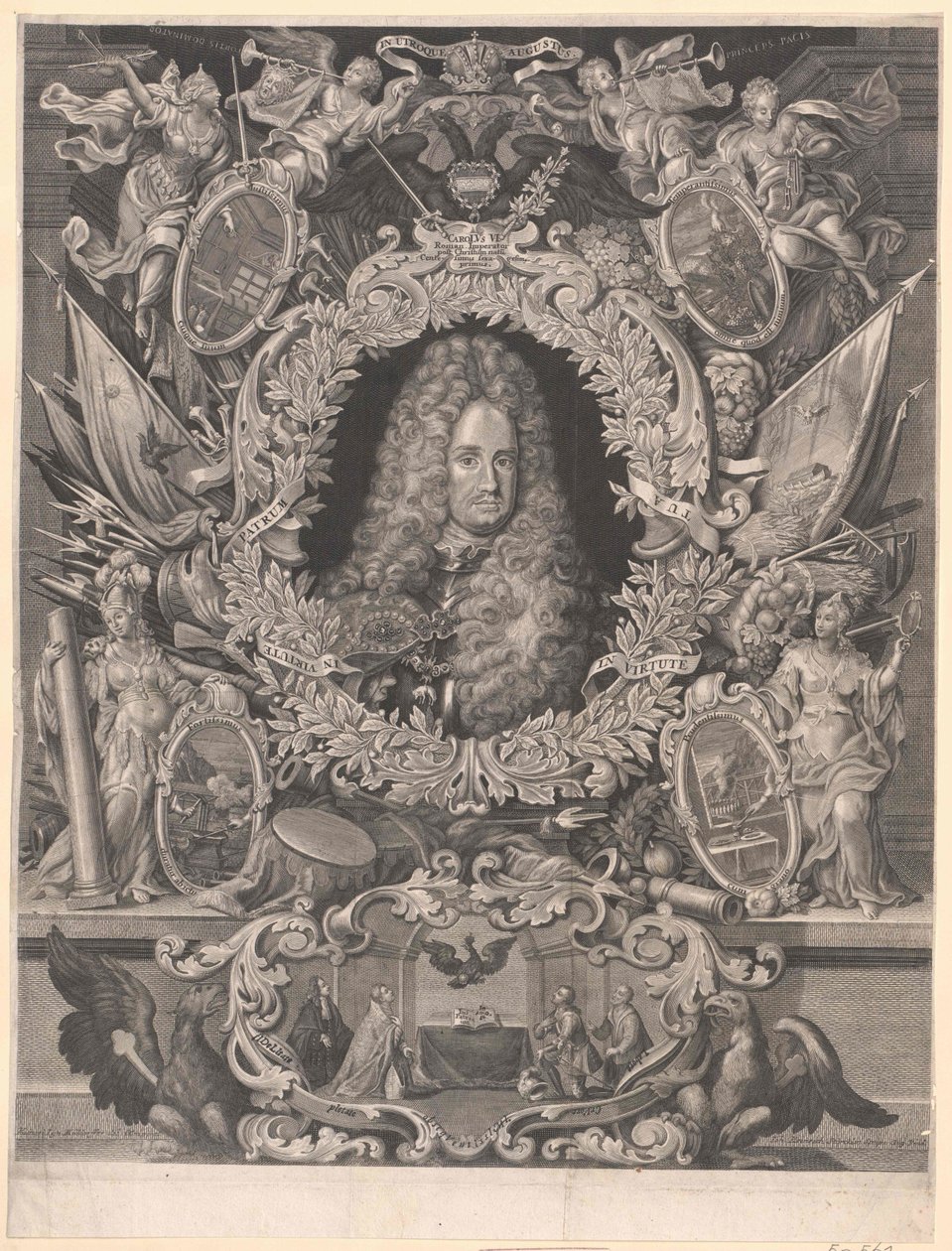 Heiliger Römischer Kaiser Karl VI. von Artist Unknown