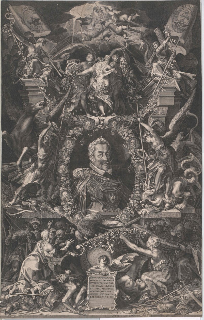 Heiliger Römischer Kaiser Matthias I. von Artist Unknown