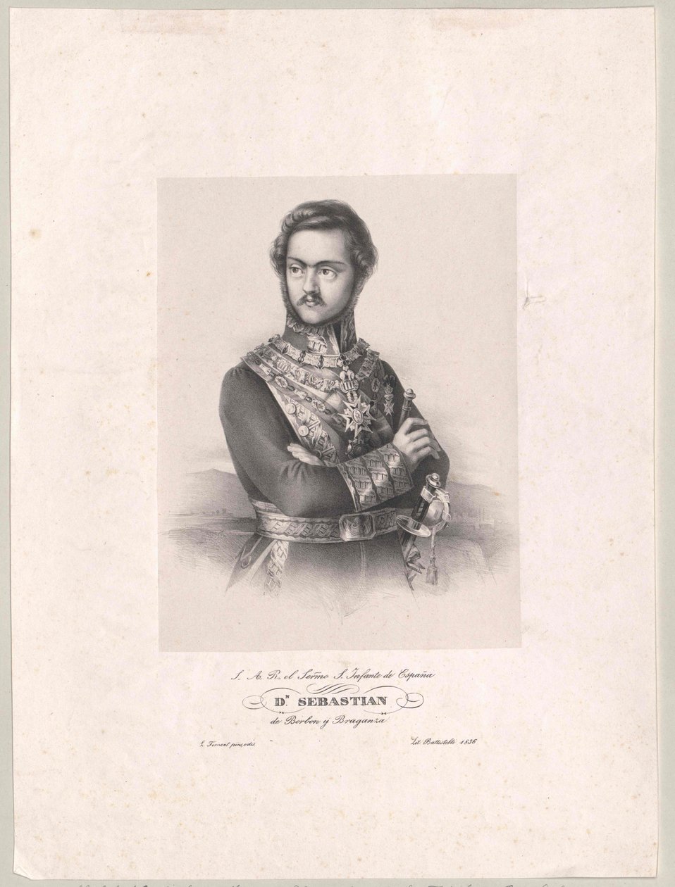 Infant von Spanien Sebastian von Artist Unknown