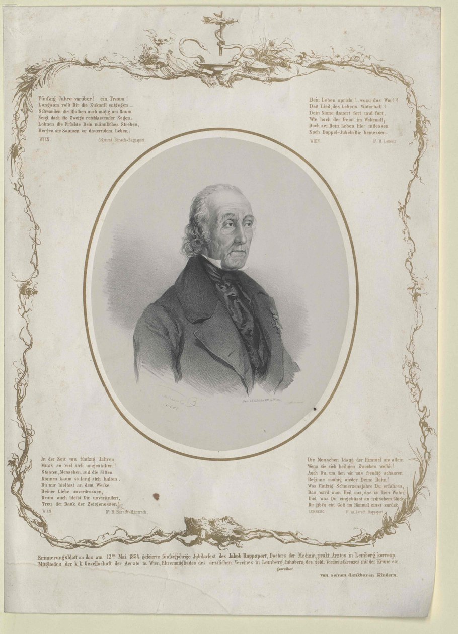 Jakob Rappaport von Artist Unknown
