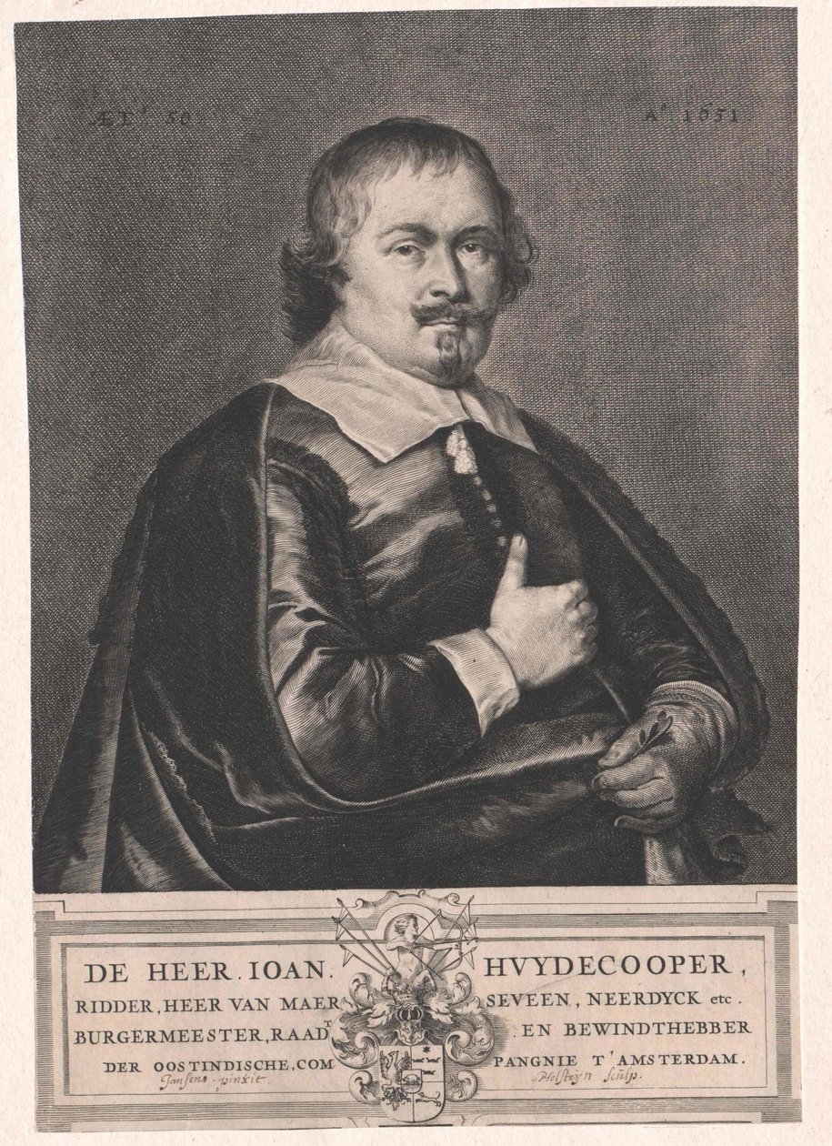 Johan Huydecoper von Artist Unknown