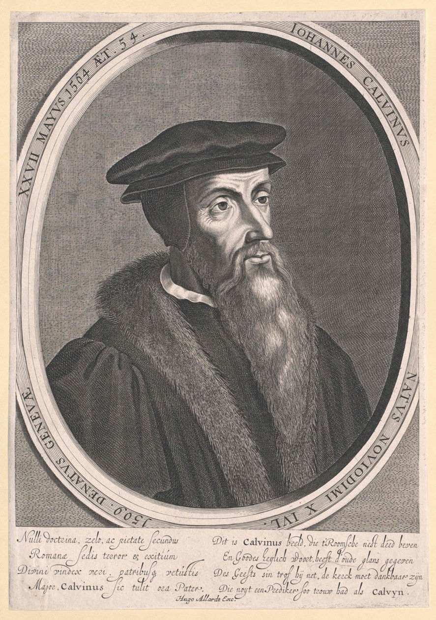 Johann Calvin von Artist Unknown