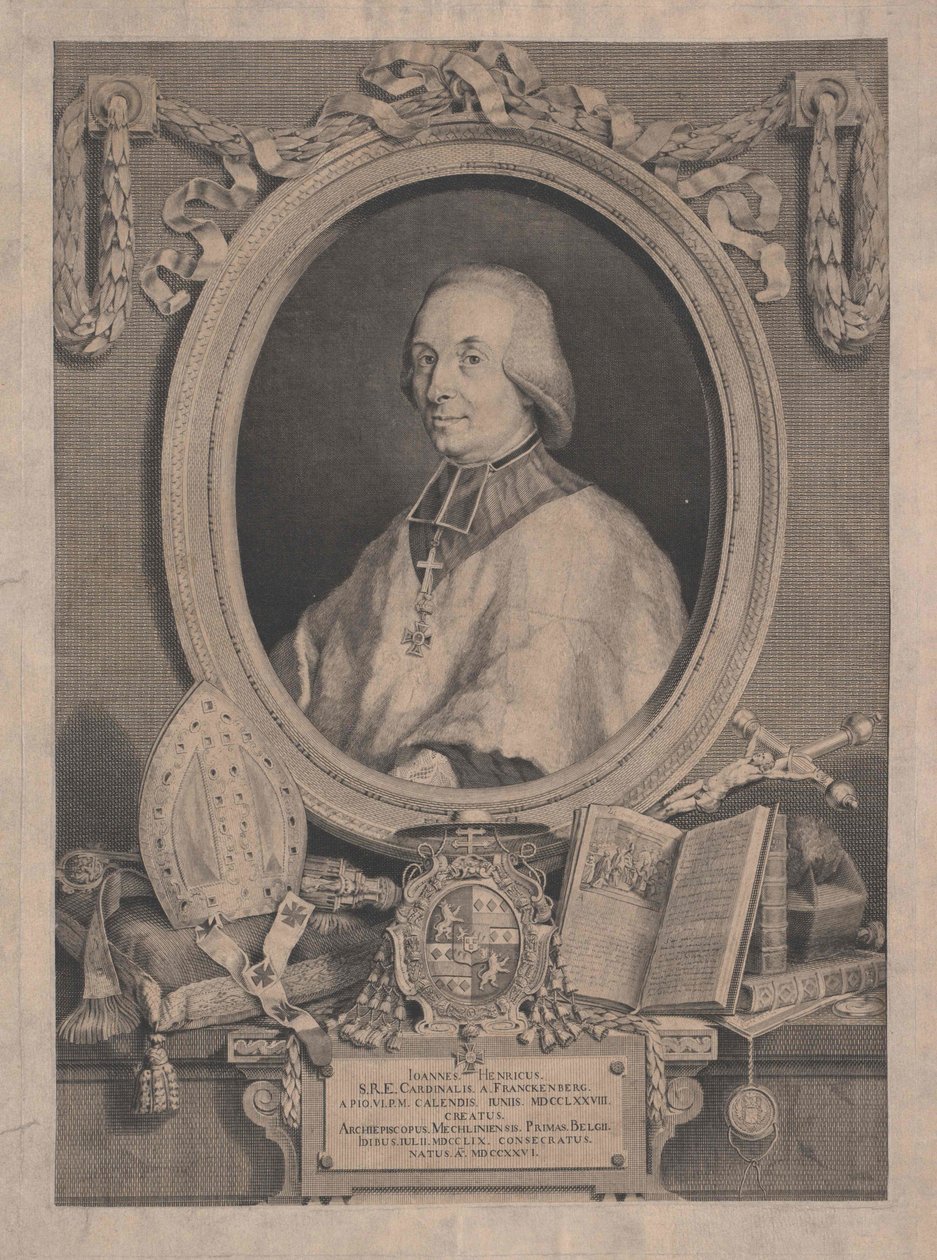 Johann Heinrich Graf Frankenberg von Artist Unknown
