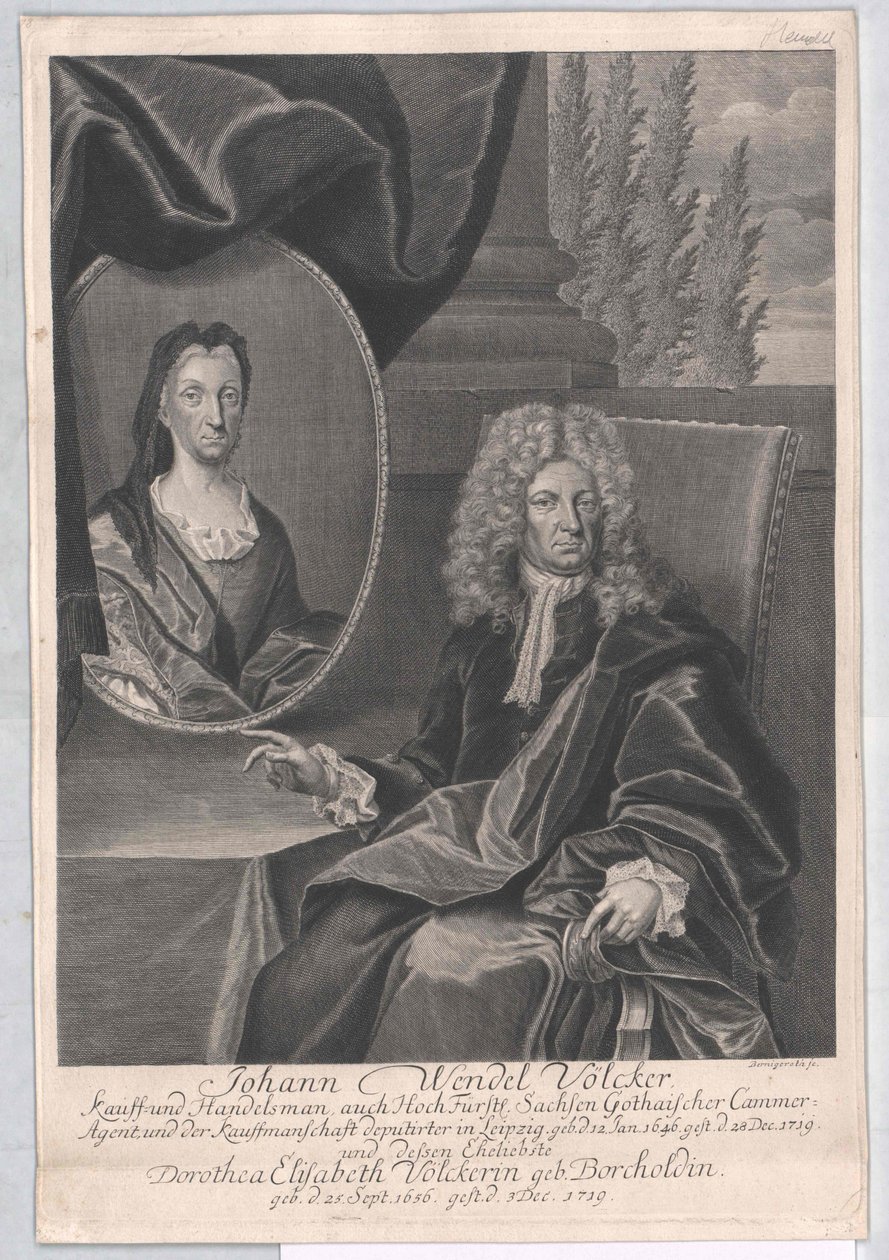 Johann Wendel Voelcker von Artist Unknown