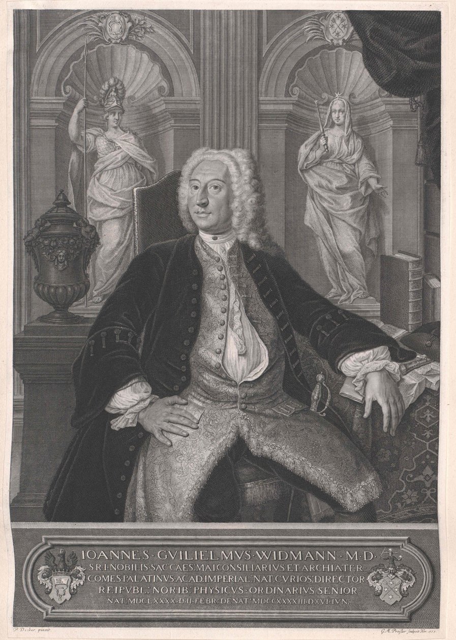 Johann Wilhelm Widmann von Artist Unknown