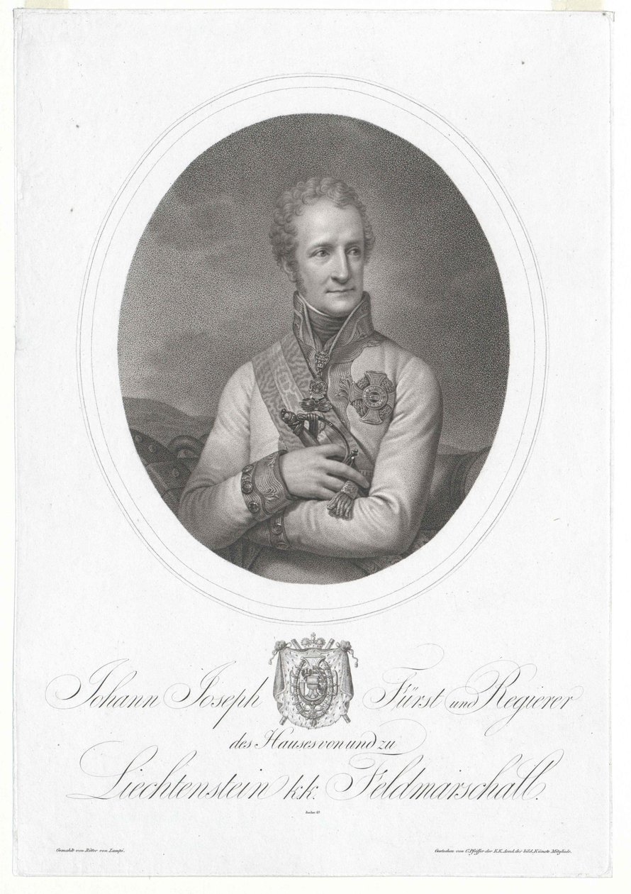 Johann Graf von Liechtenstein von Artist Unknown