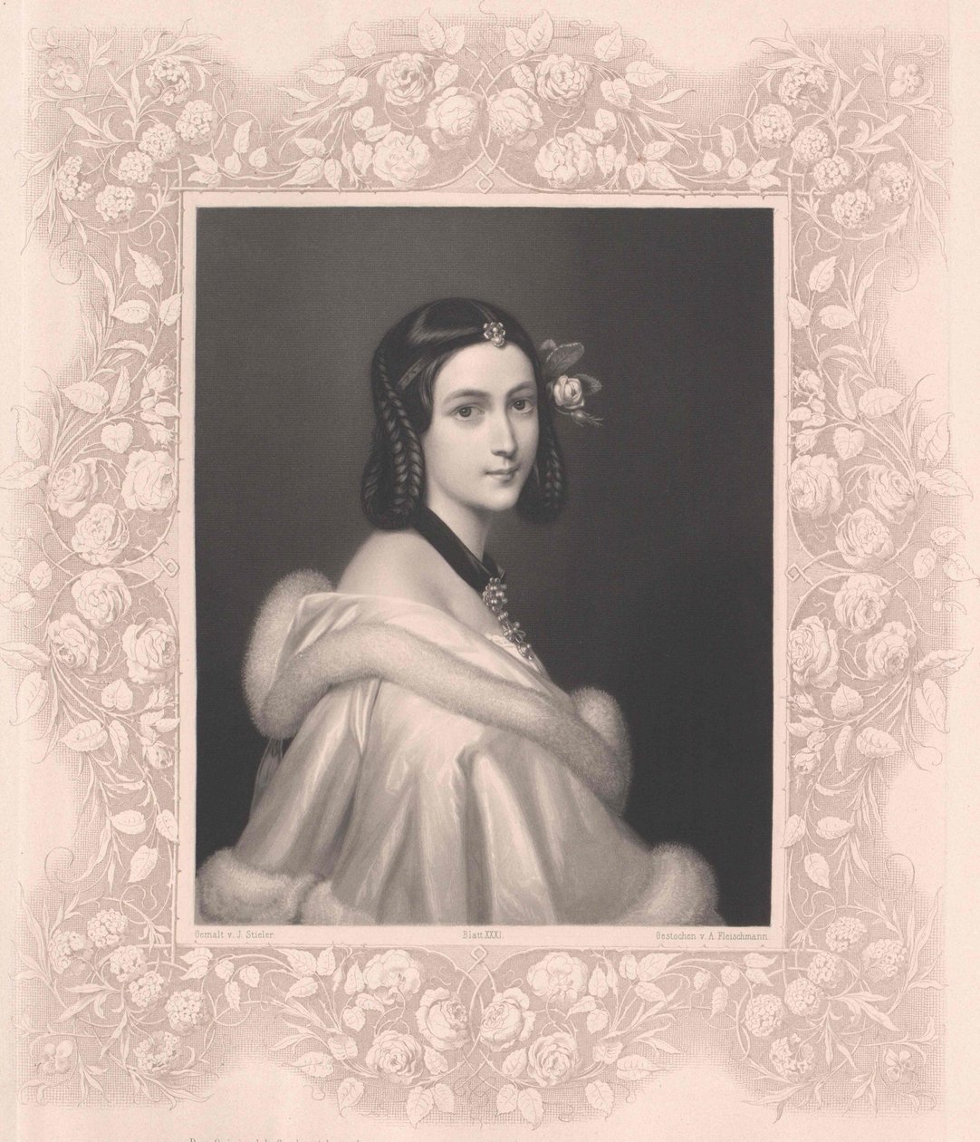 John Baroness Erskine (Druck) von Artist Unknown