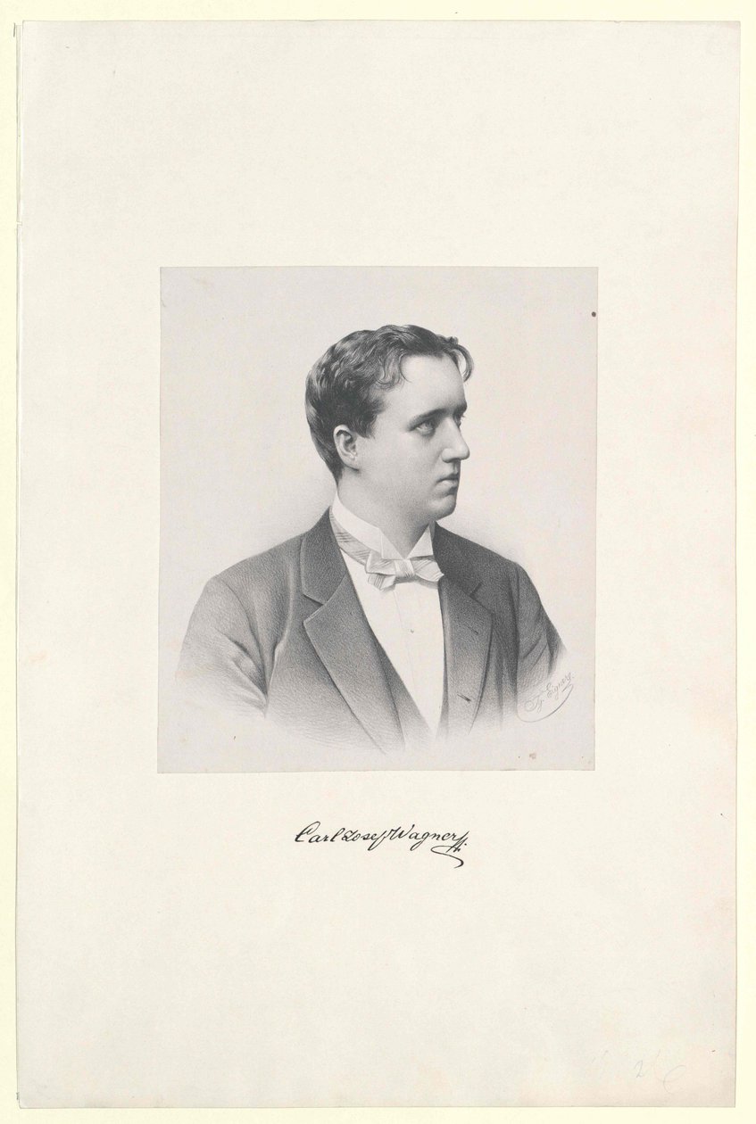 Karl Joseph Wagner von Artist Unknown