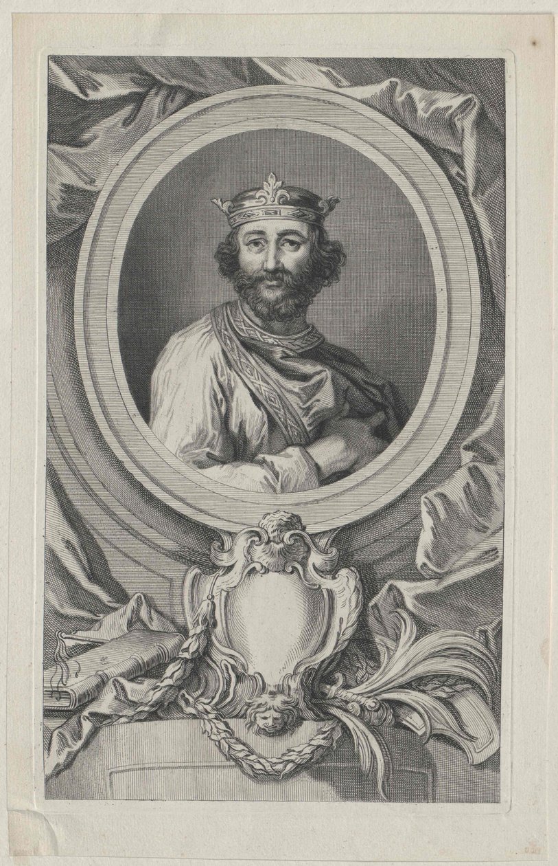 König von England Edward I. von Artist Unknown