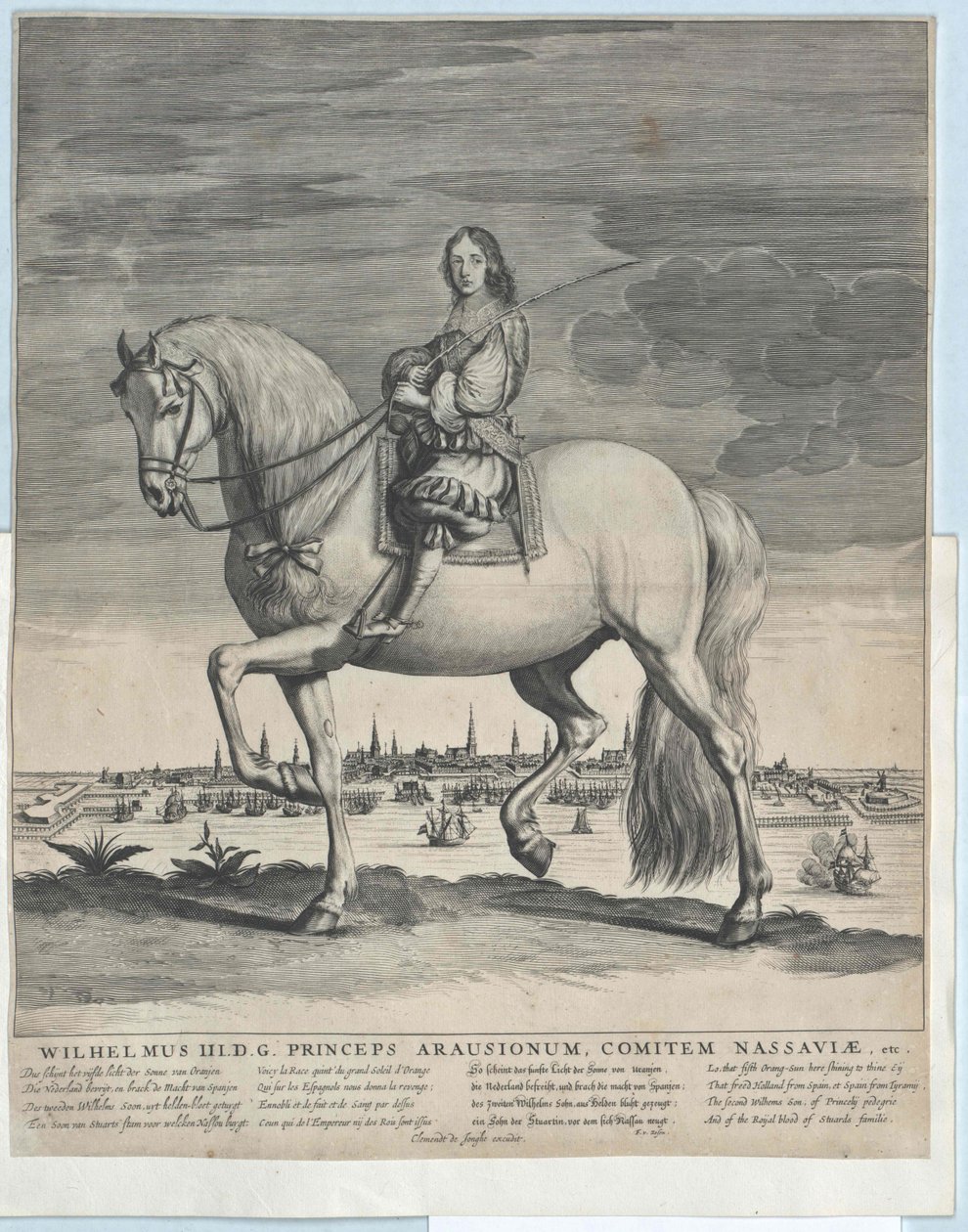König von England Wilhelm III. von Artist Unknown