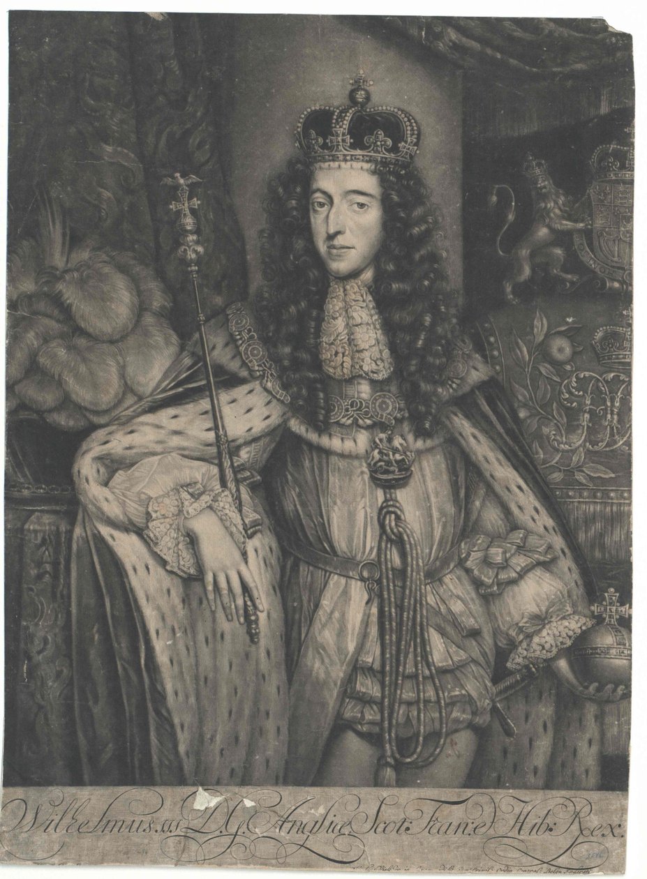 König von England Wilhelm III. von Artist Unknown