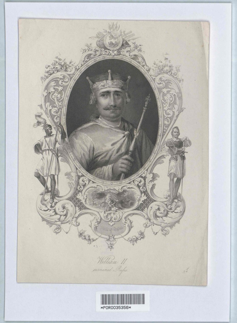 König von England Wilhelm II. von Artist Unknown