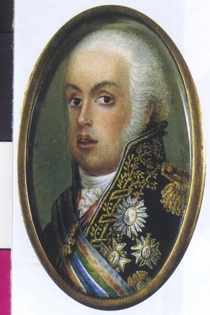 König von Portugal Johann VI. von Artist Unknown