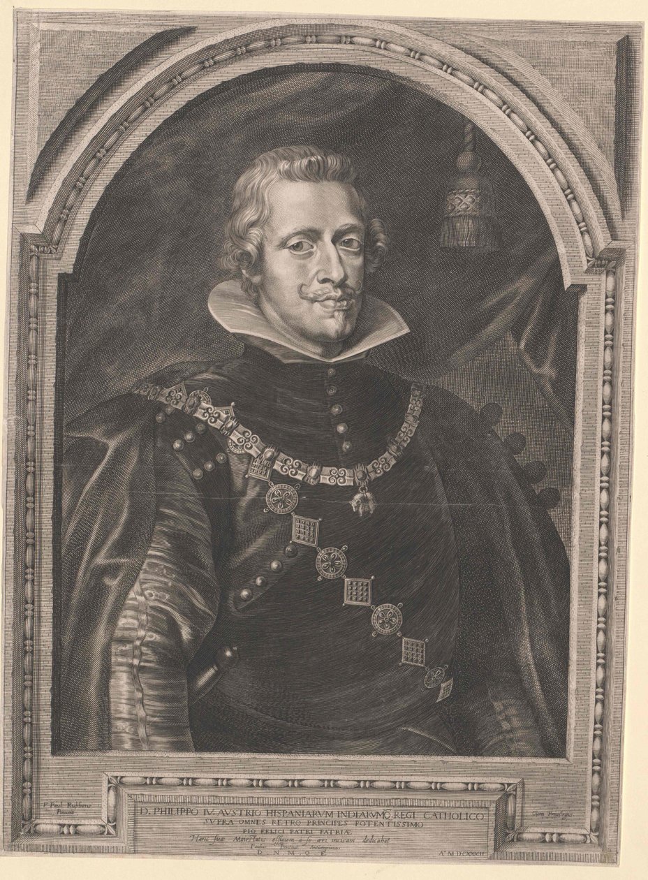 König von Spanien Philipp IV. von Artist Unknown