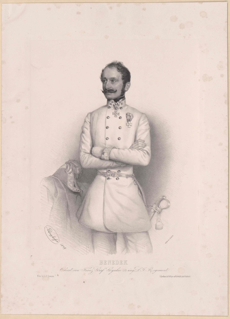 Ludwig Ritter Benedek von Artist Unknown
